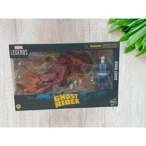 Hasbro Marvel Legends Ghost Rider Action Figure Johnny Blaze with Motorcycle